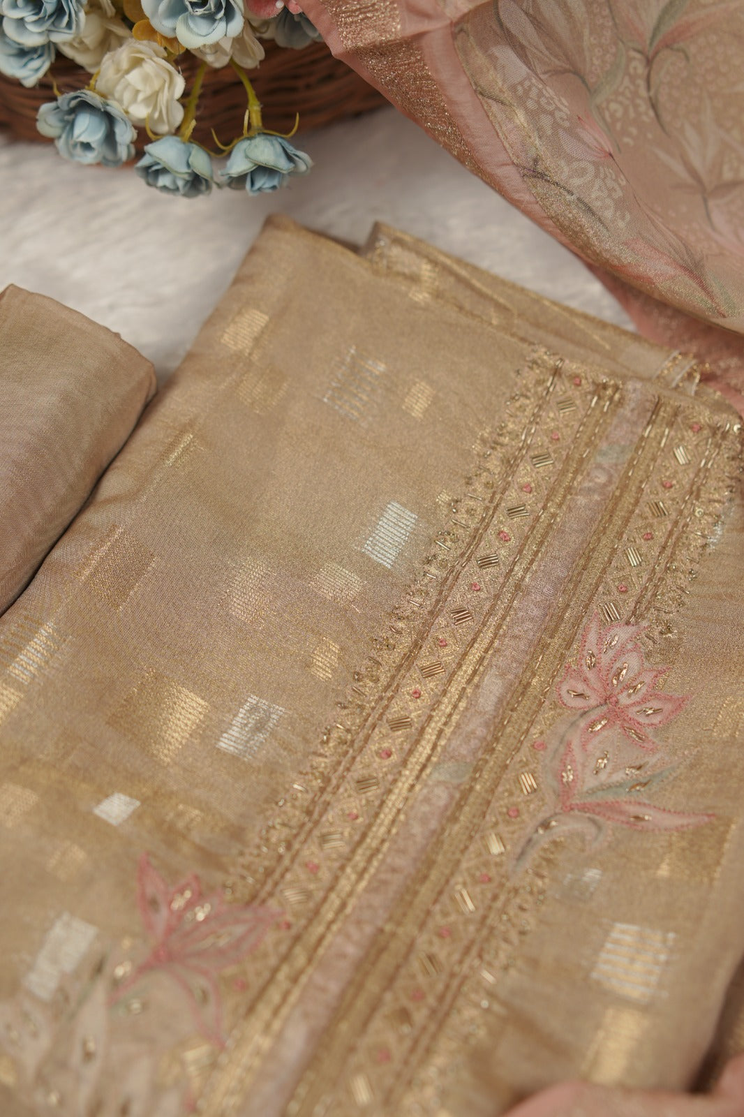 Banarasi Tissue Salwar TSS5585