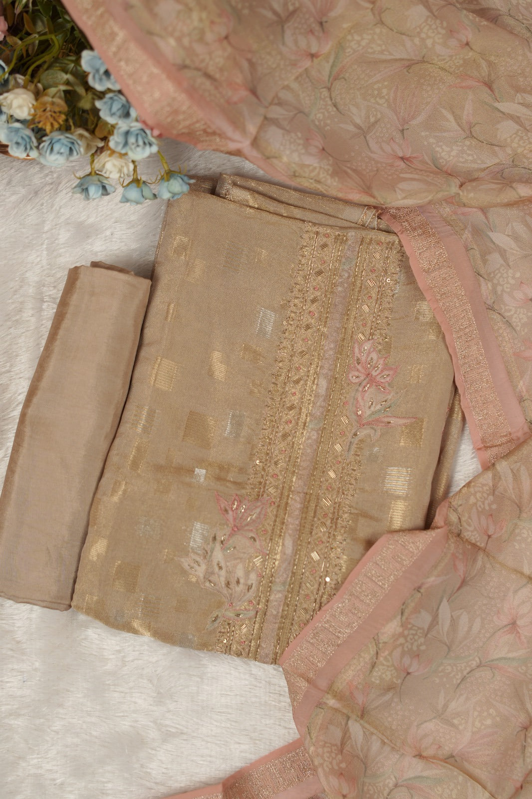 Banarasi Tissue Salwar TSS5585