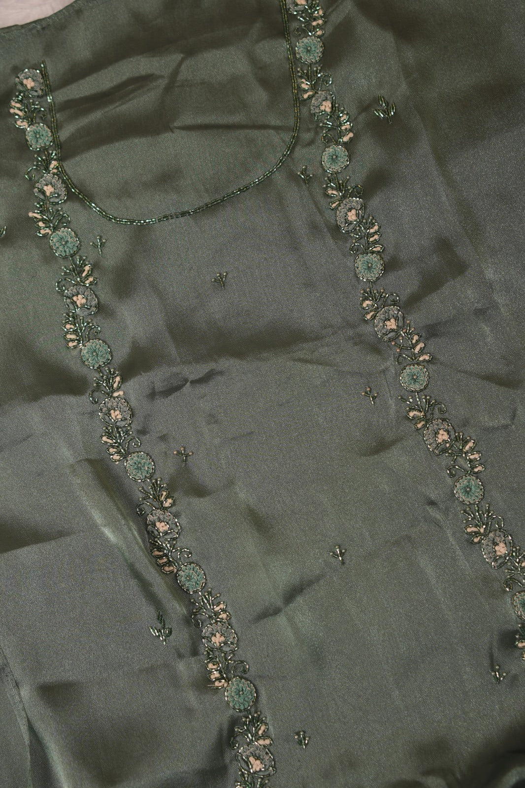 Tissue Organza Salwar TSS5589
