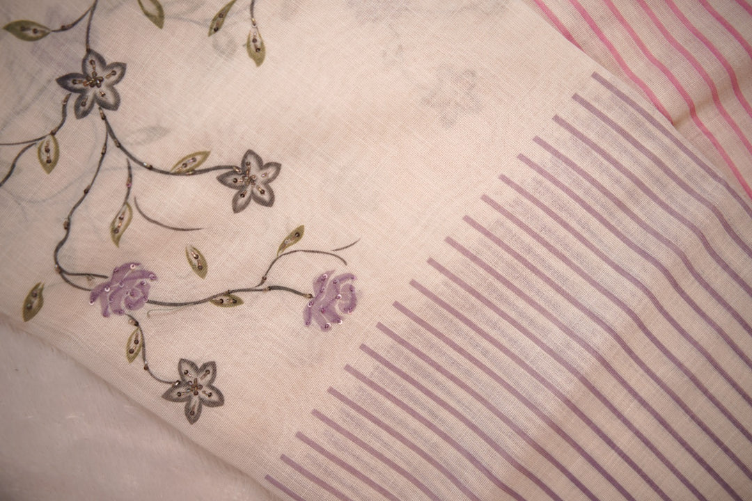 Linen Saree TSA5586