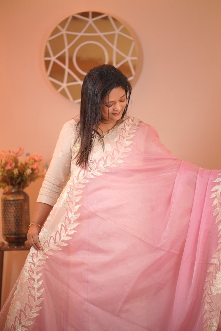 Organza Saree TSA5590