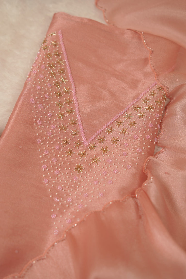 Tissue Organza Salwar TSS5592