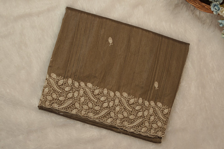 Semi Tussar Saree TSA5596
