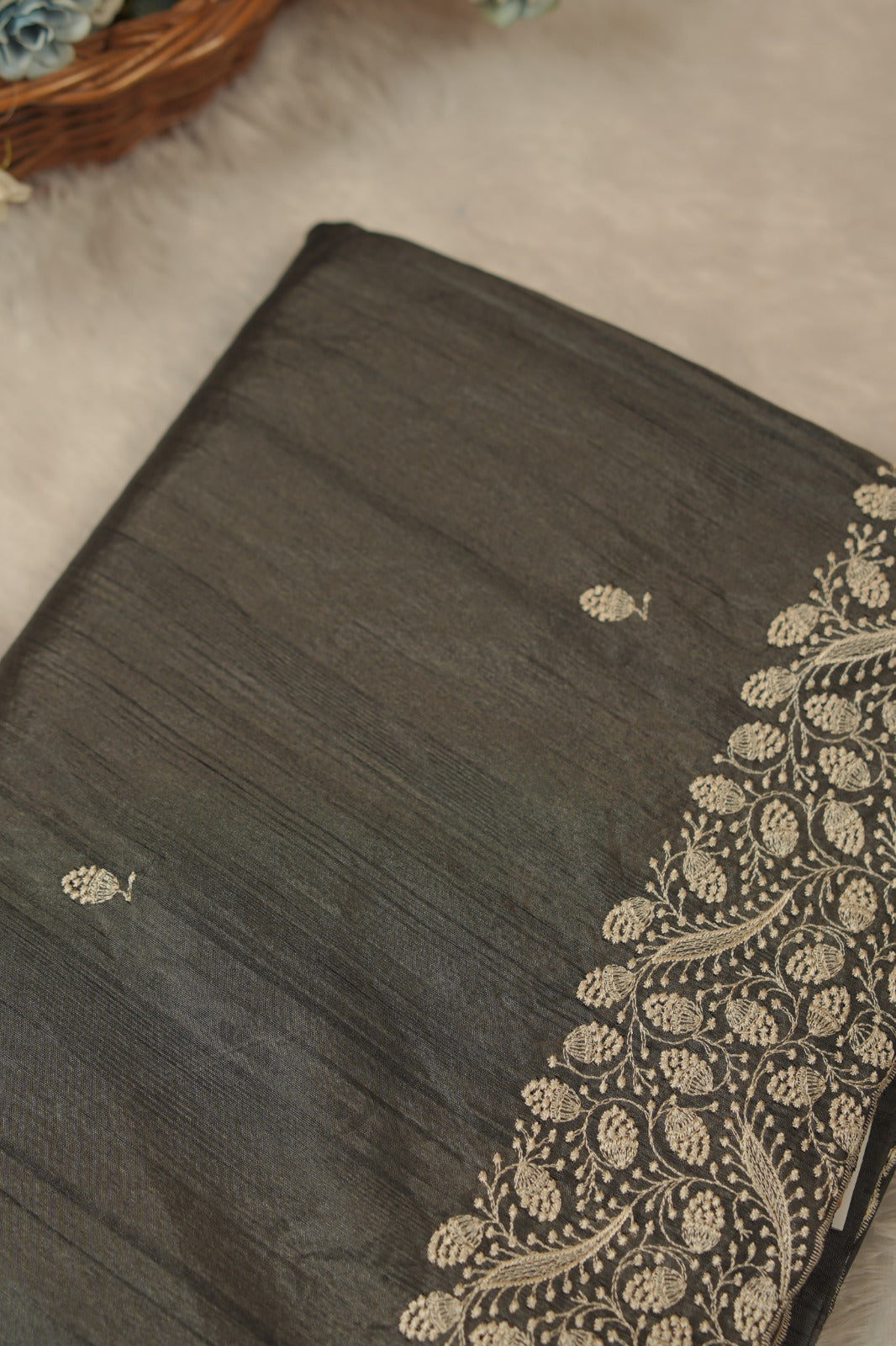 Semi Tussar Saree TSA5596