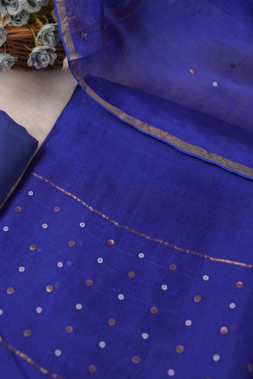 Tussar Organza Salwar TSS5599