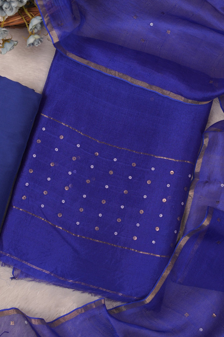 Tussar Organza Salwar TSS5599