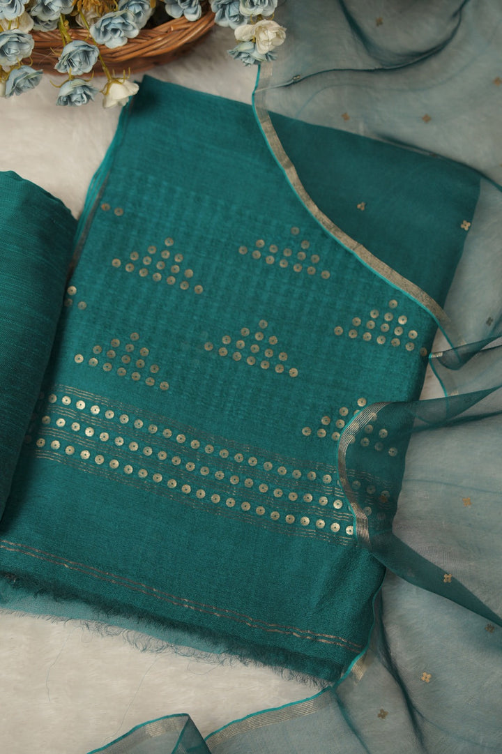 Tussar Organza Salwar TSS01110