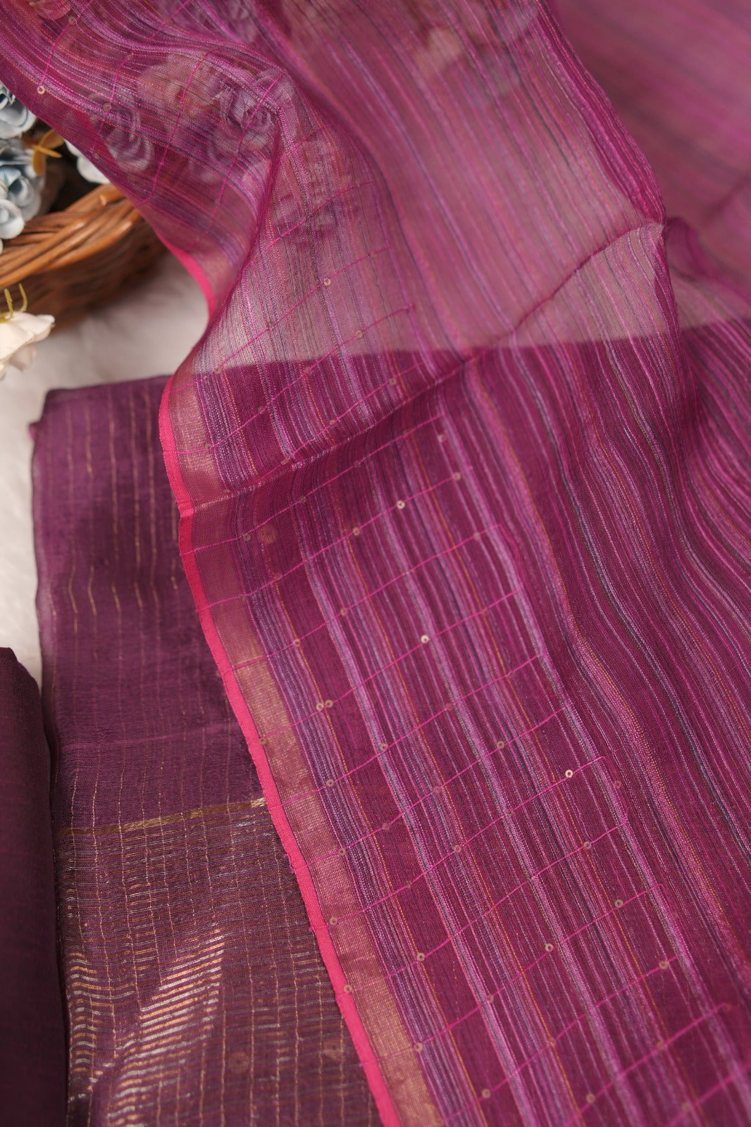 Tussar Organza Salwar TSS01118