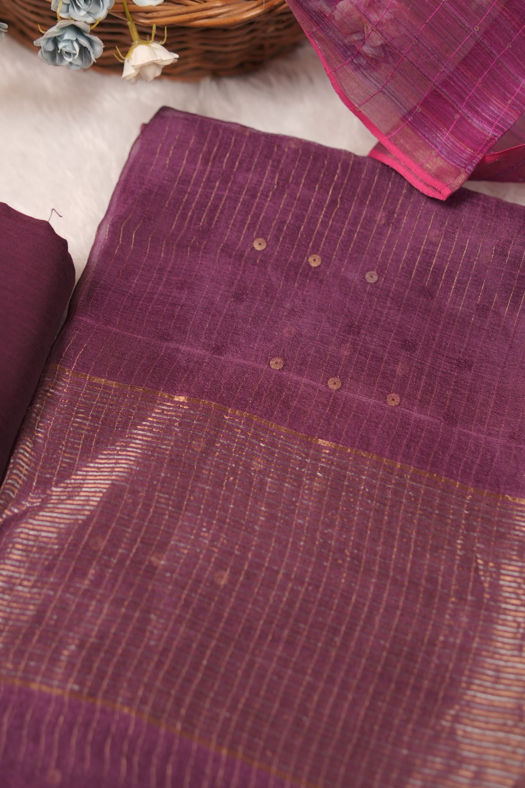 Tussar Organza Salwar TSS01118