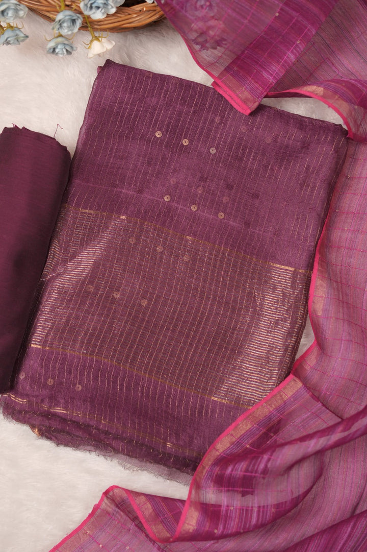Tussar Organza Salwar TSS01118