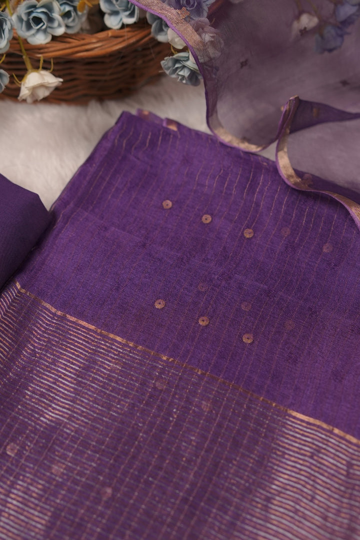 Tussar Organza Salwar TSS01115