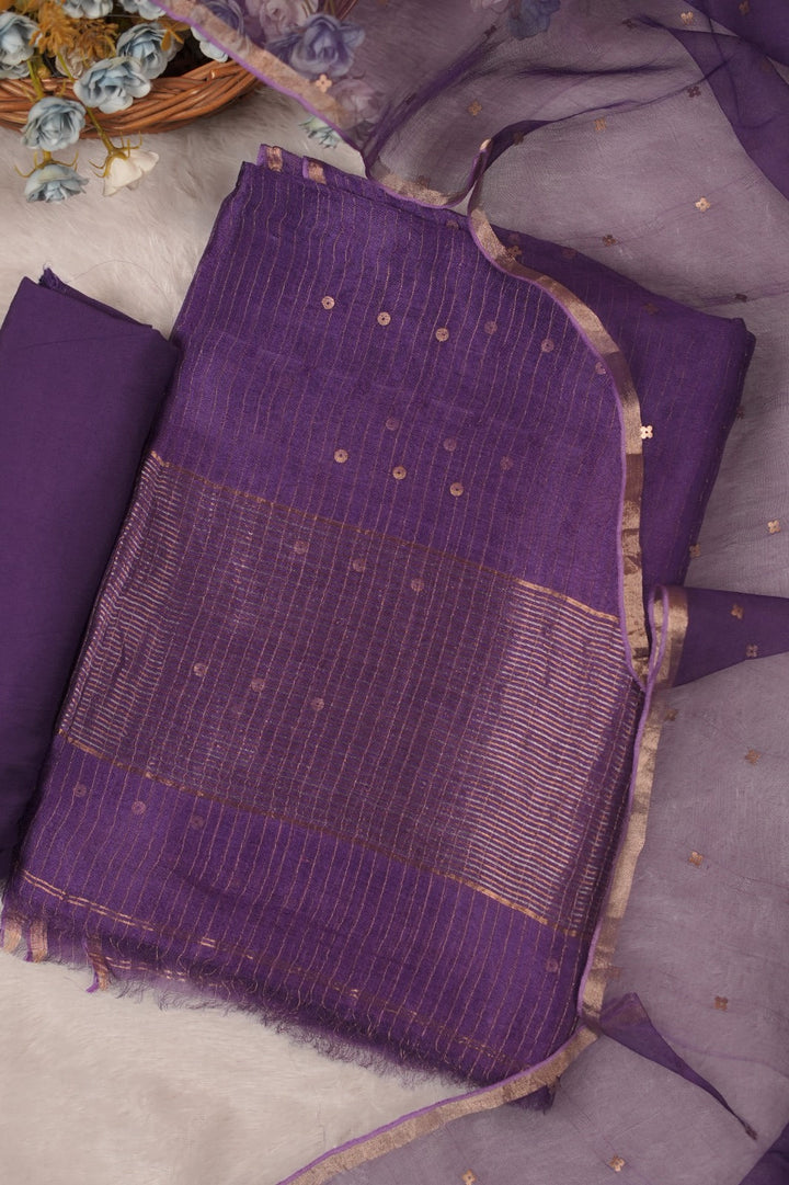 Tussar Organza Salwar TSS01115