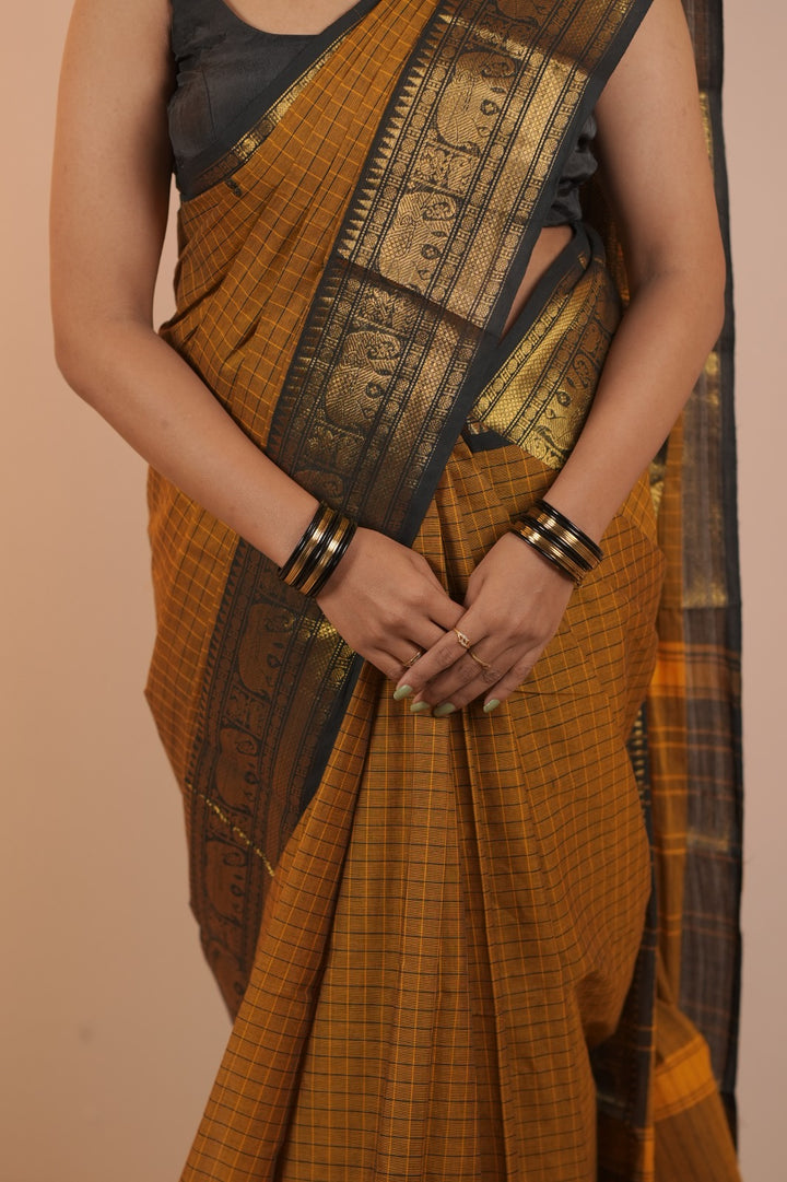 Kanchi Cotton Saree TSA5606