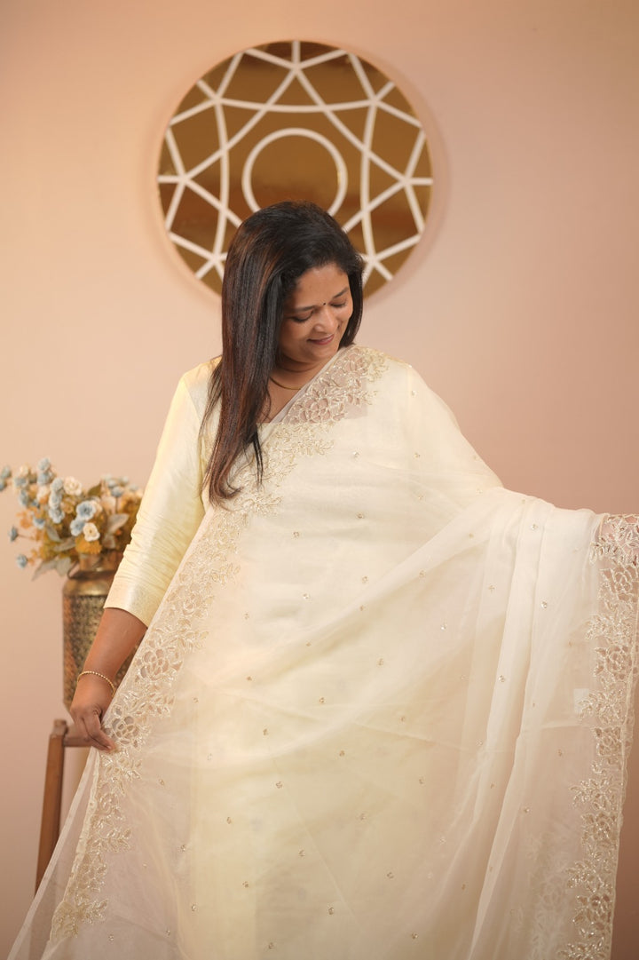 Organza Saree TSA5611