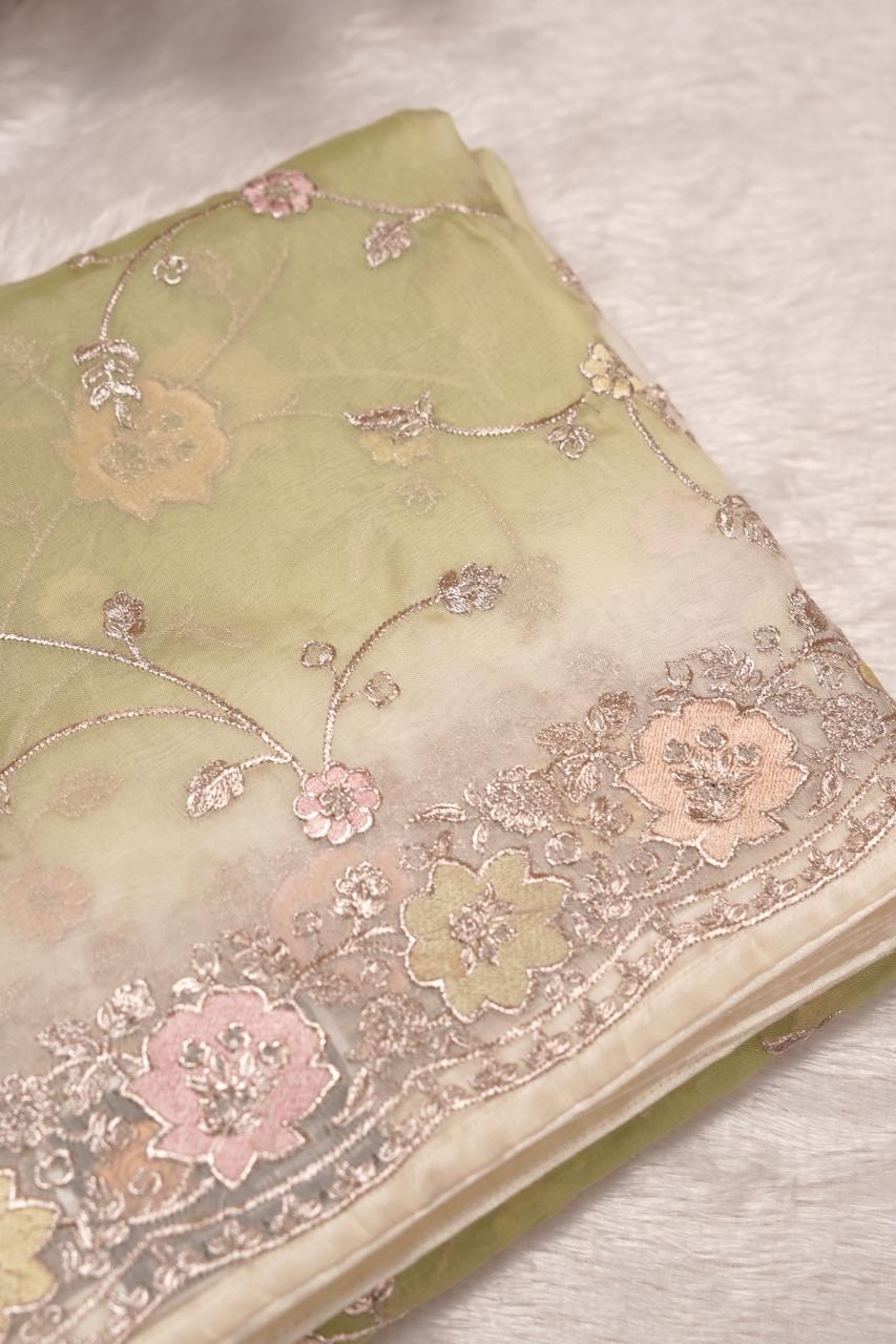 Organza Saree TSA5622