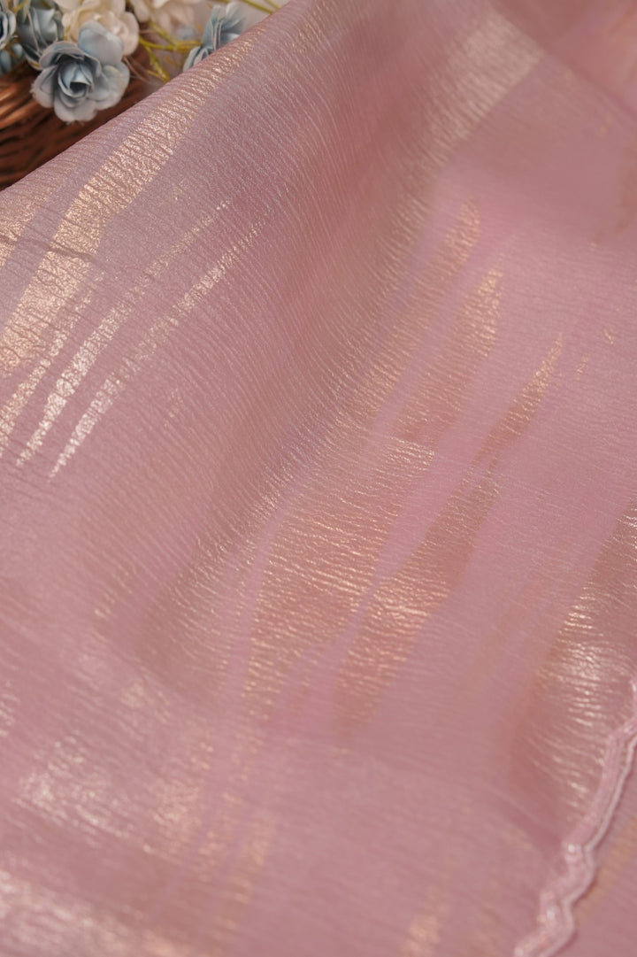 Crushed Tissue Saree TSA5624