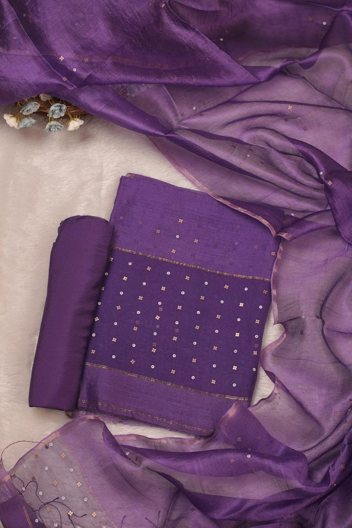 Tussar Organza Salwar TSS5635