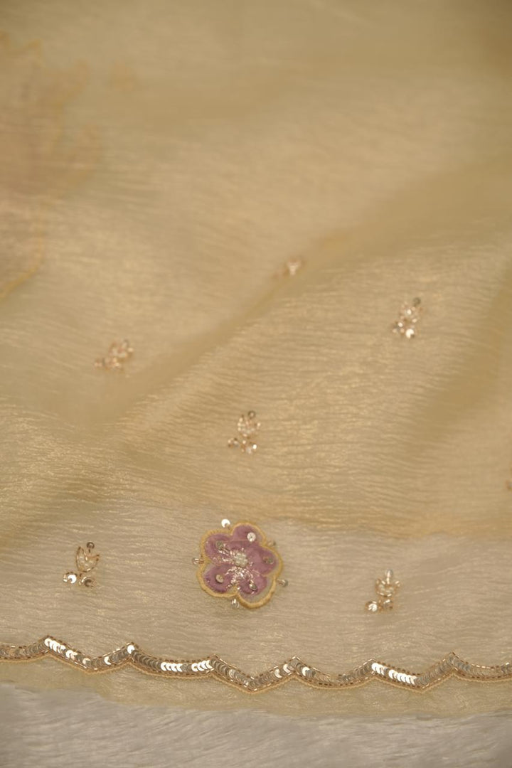 Crushed Tissue Saree TSA5636