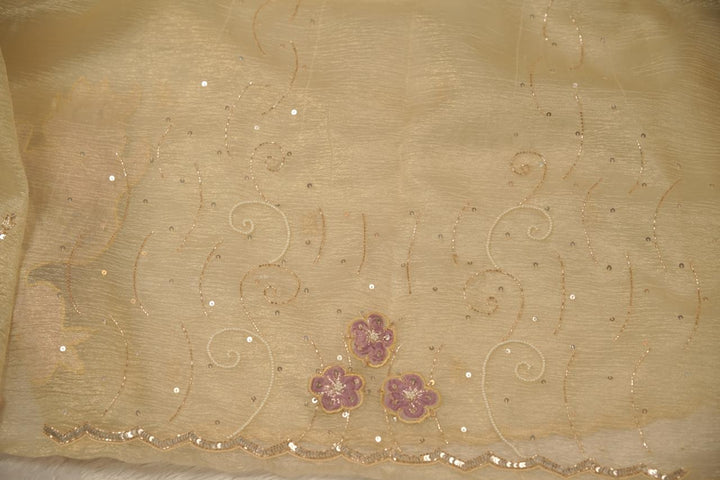 Crushed Tissue Saree TSA5636