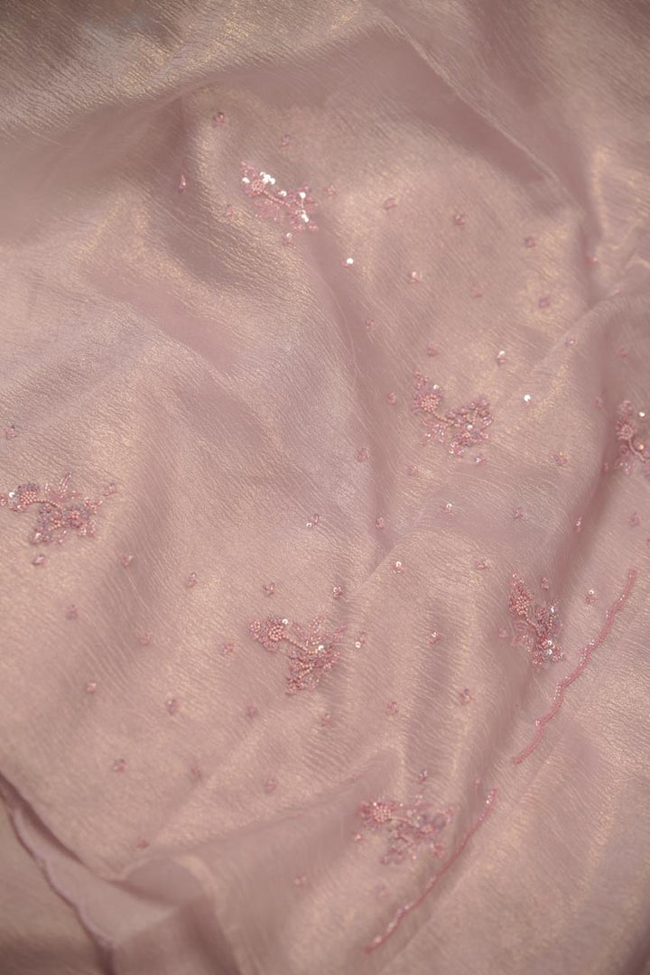Crushed Organza Saree TSA5643