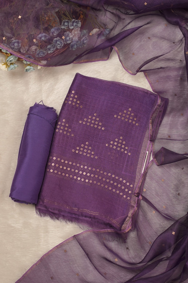 Tussar Organza Salwar TSS5654