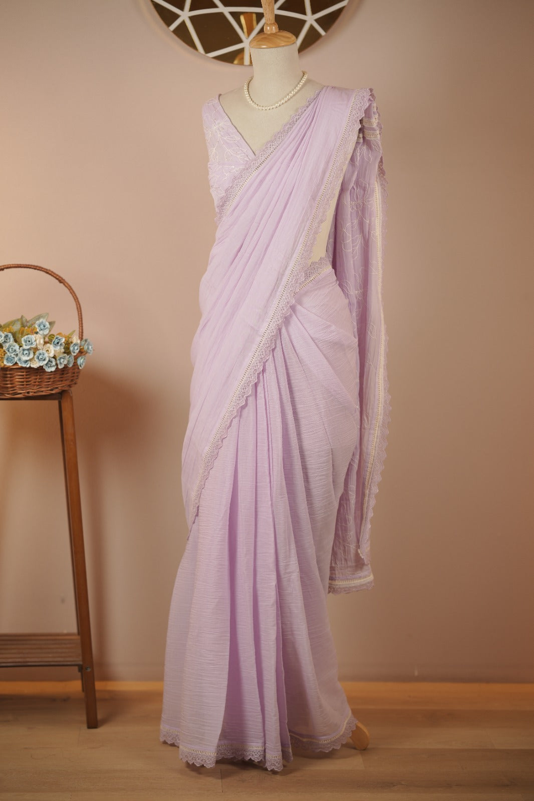 Mul Chanderi Saree TSA5652