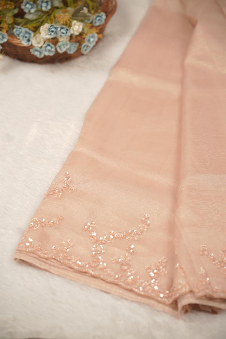 Crushed Organza Saree TSA5653