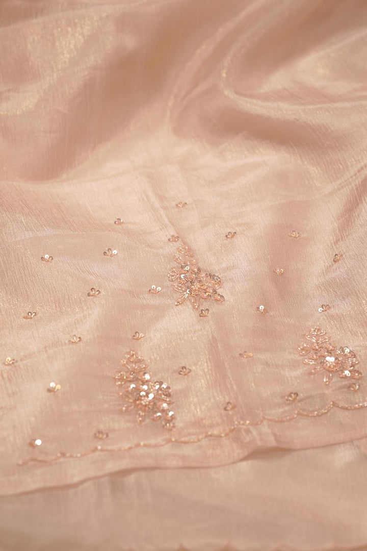 Crushed Organza Saree TSA5653