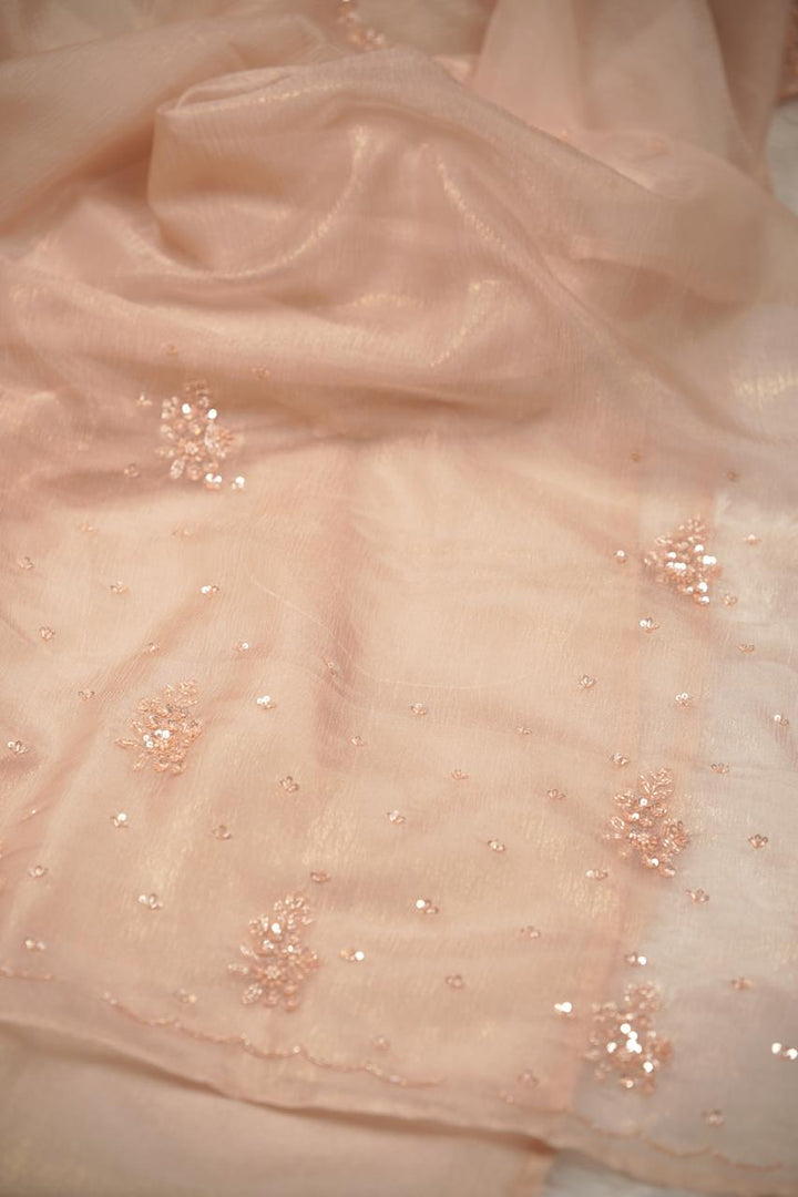 Crushed Organza Saree TSA5653