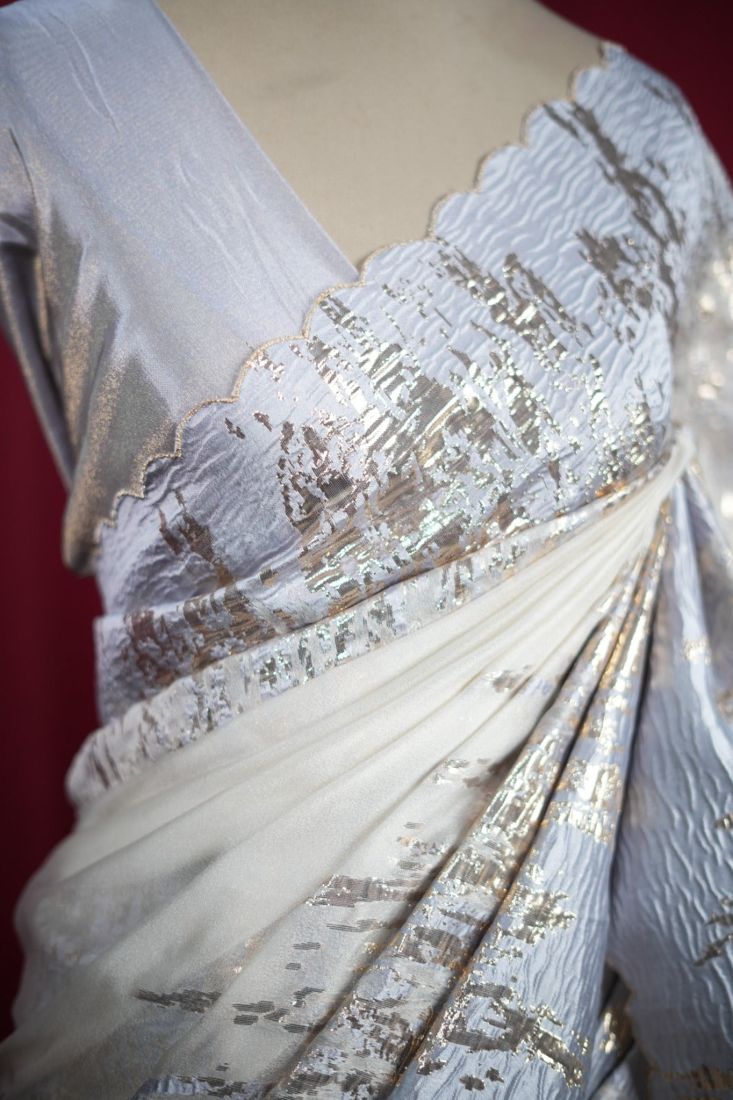 Turkish Organza Saree TSA01125