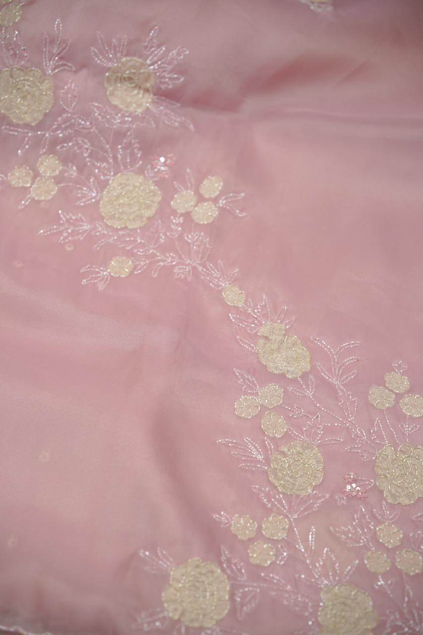 Shimmer Organza Saree TSA5664