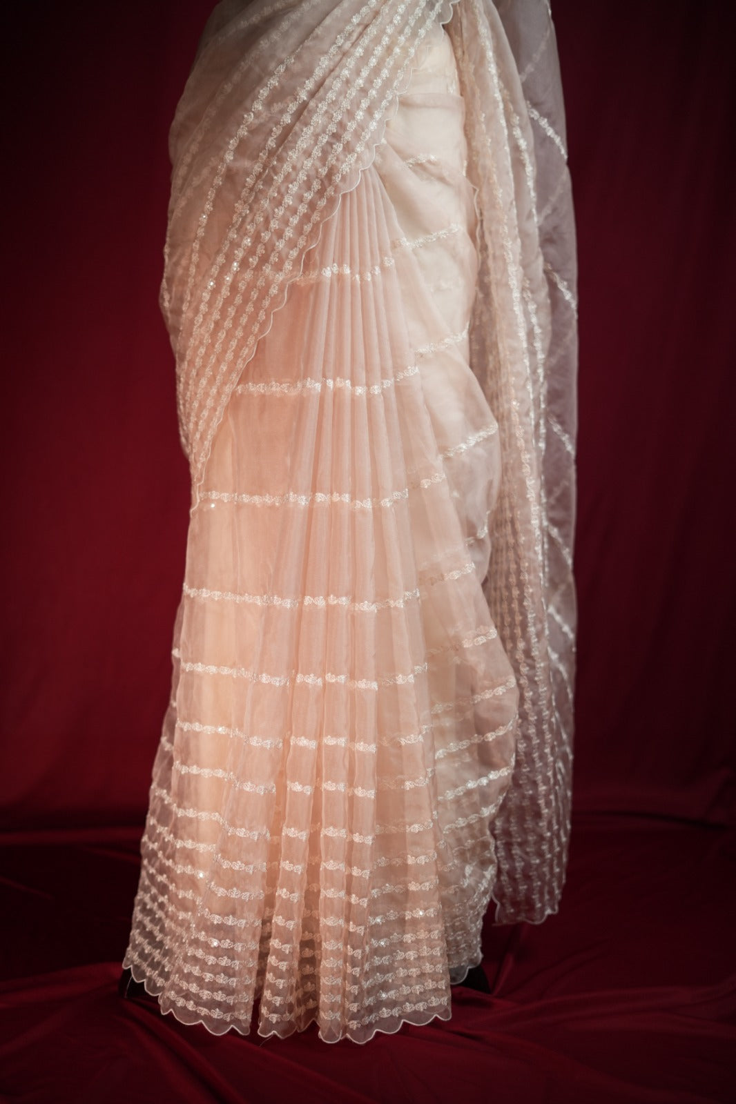 Organza Saree TPSA1023