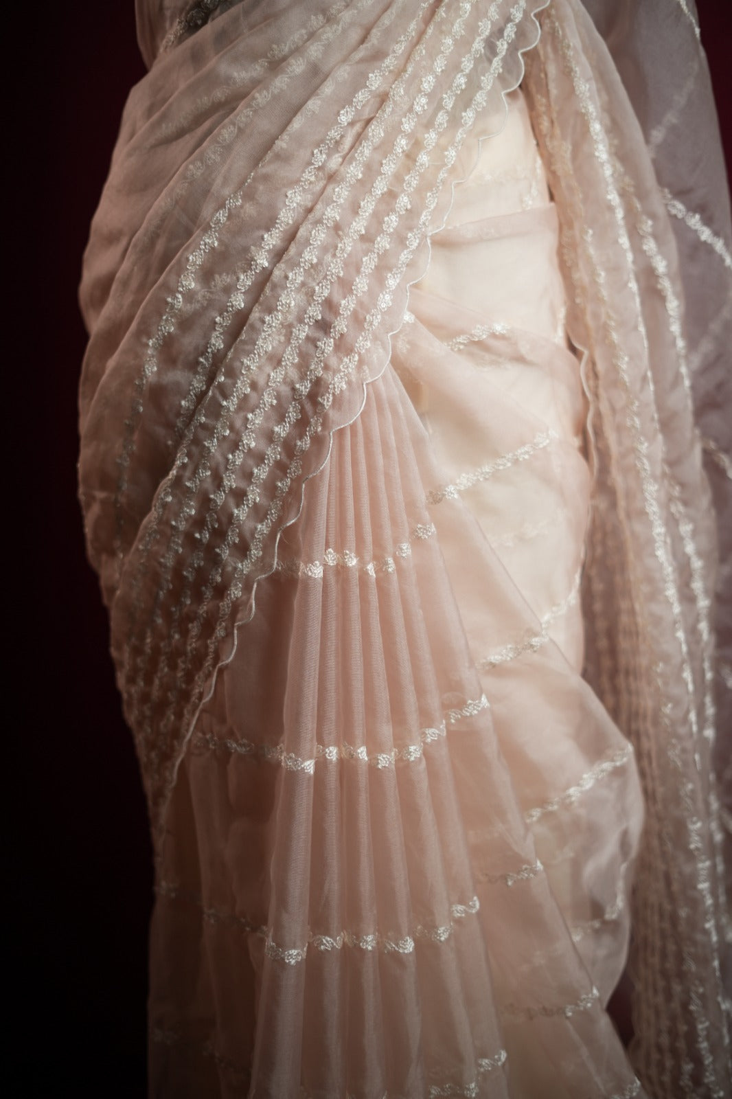 Organza Saree TPSA1023