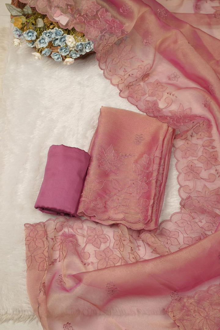 Tissue Organza Salwar TSS5673