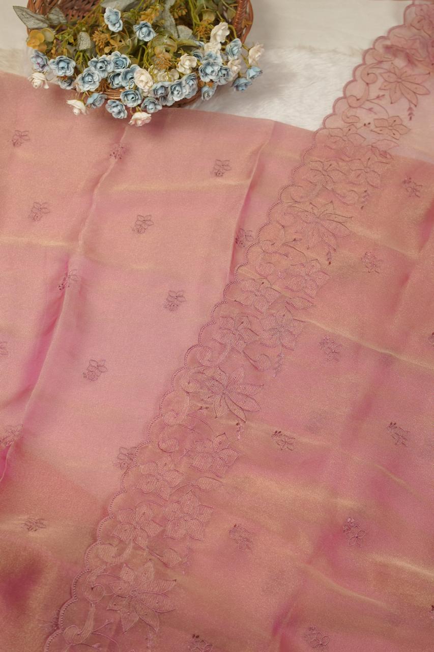 Tissue Organza Salwar TSS5673