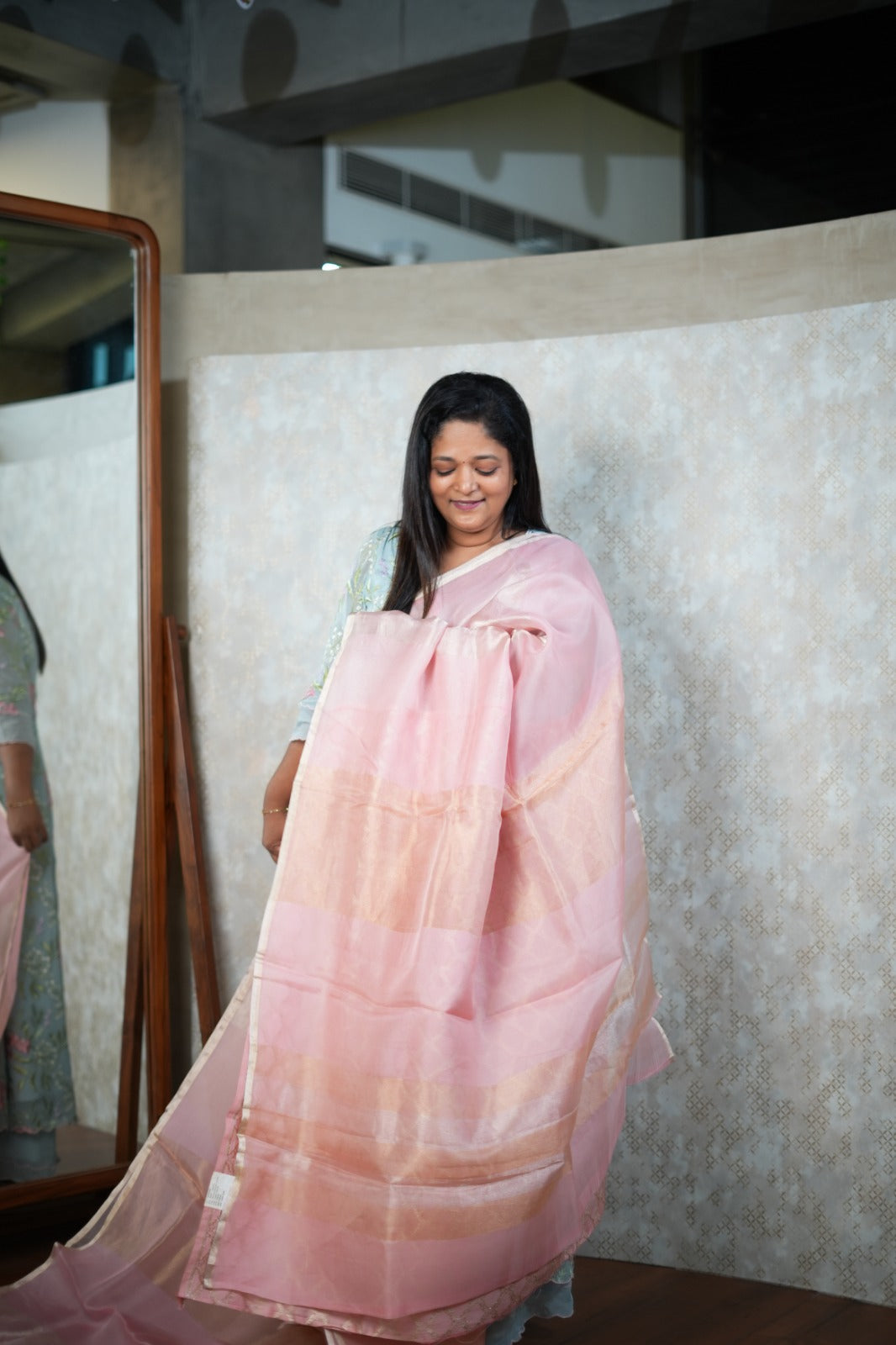 Organza Saree TSA5758