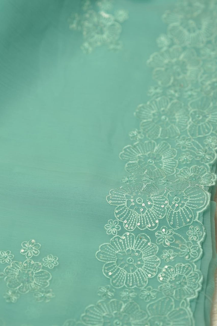 Crushed Chinnon Saree TSA5680