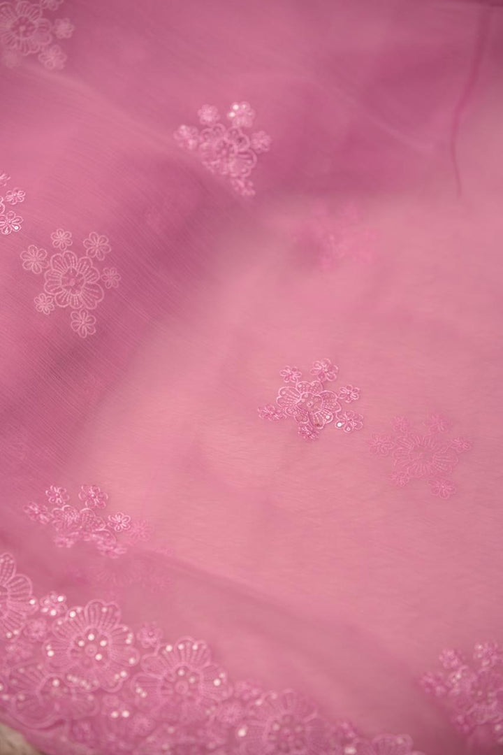 Crushed Chinnon Saree TSA5680