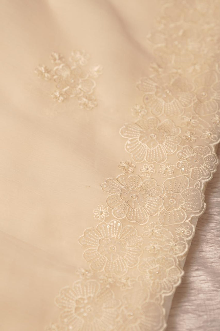 Crushed Chinnon Saree TSA5680
