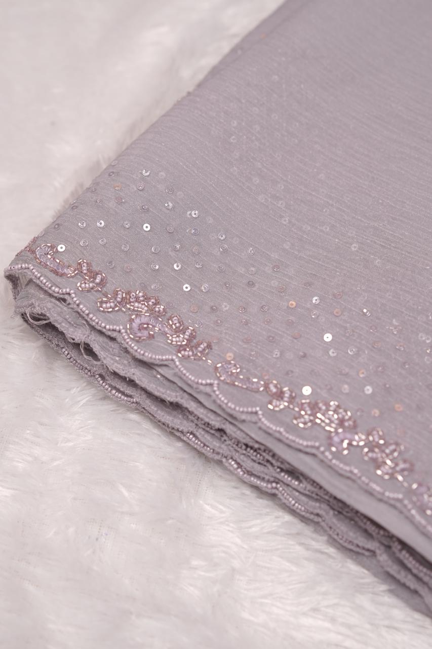 Crushed Georgette Saree TSA5683