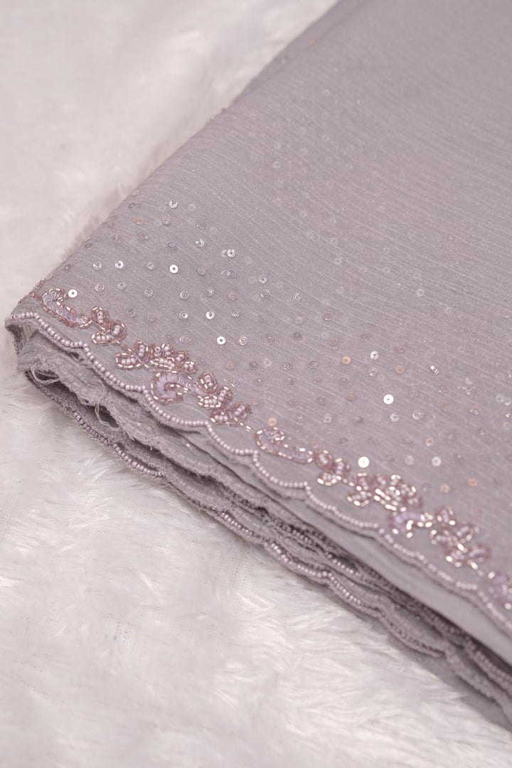 Crushed Georgette Saree TSA5683