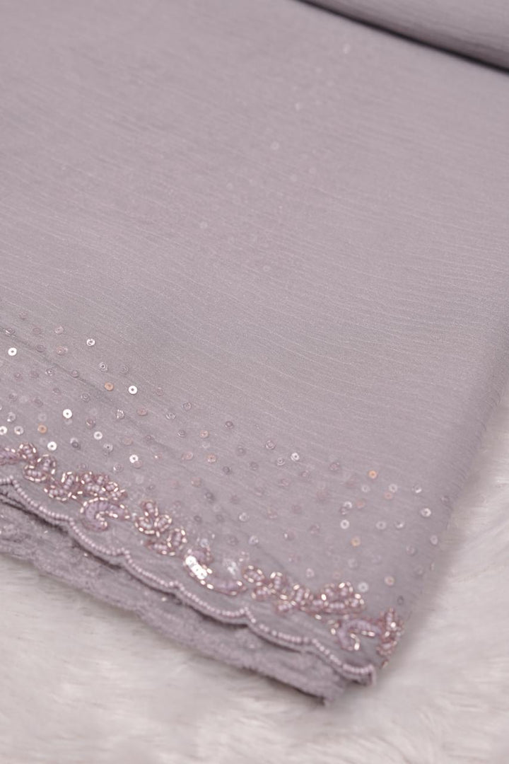 Crushed Georgette Saree TSA5683