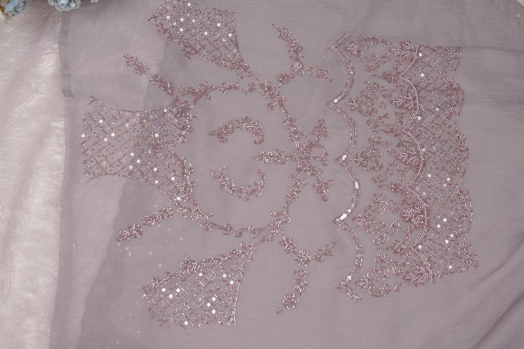 Crushed Georgette Saree TSA5683