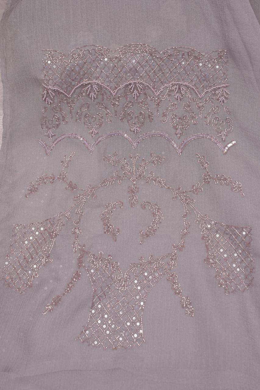 Crushed Georgette Saree TSA5683