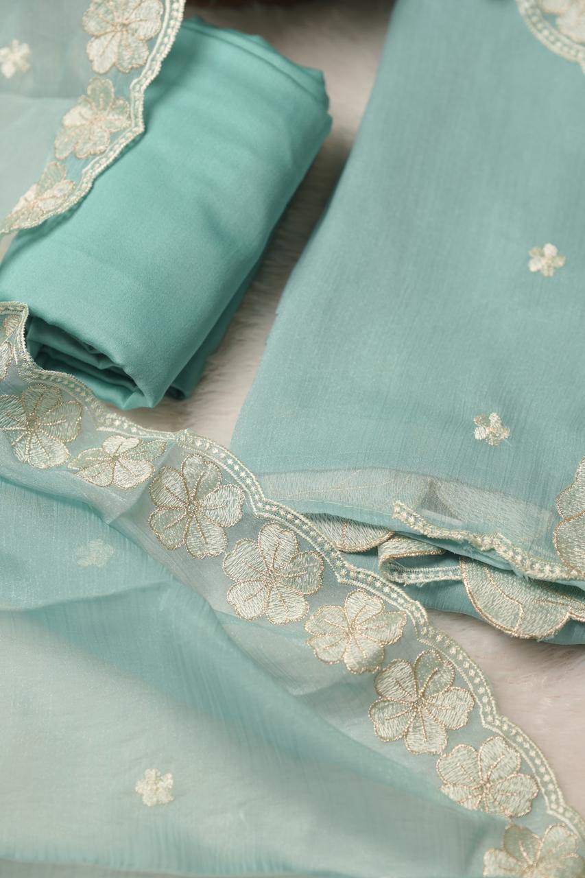 Crushed organza salwar TSS01152