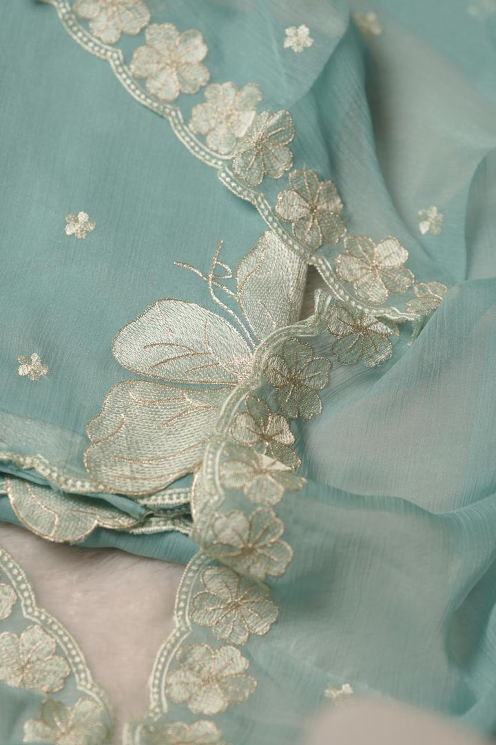 Crushed organza salwar TSS01152