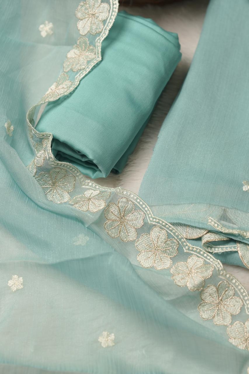 Crushed organza salwar TSS01152