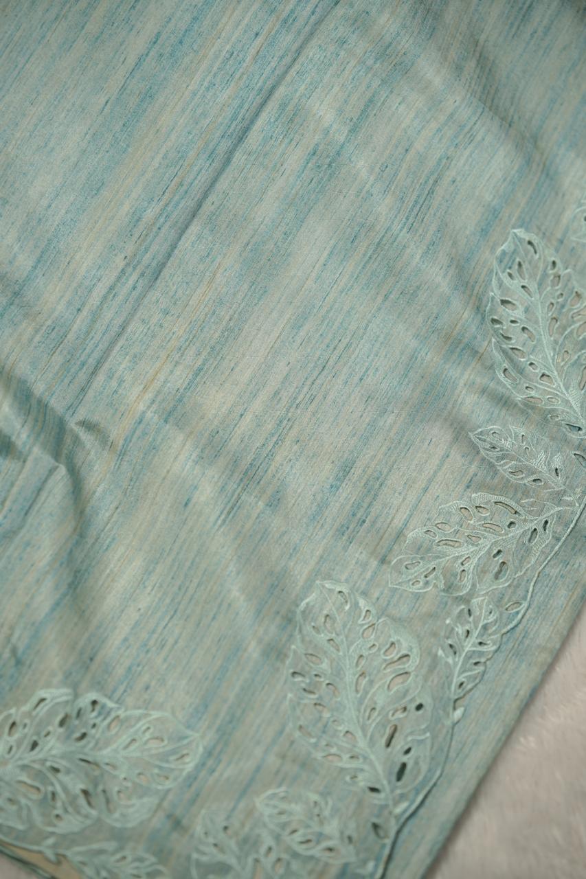 Semi Tussar Saree TSA01135
