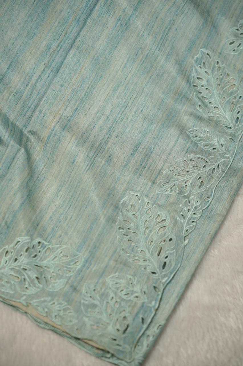 Semi Tussar Saree TSA01135