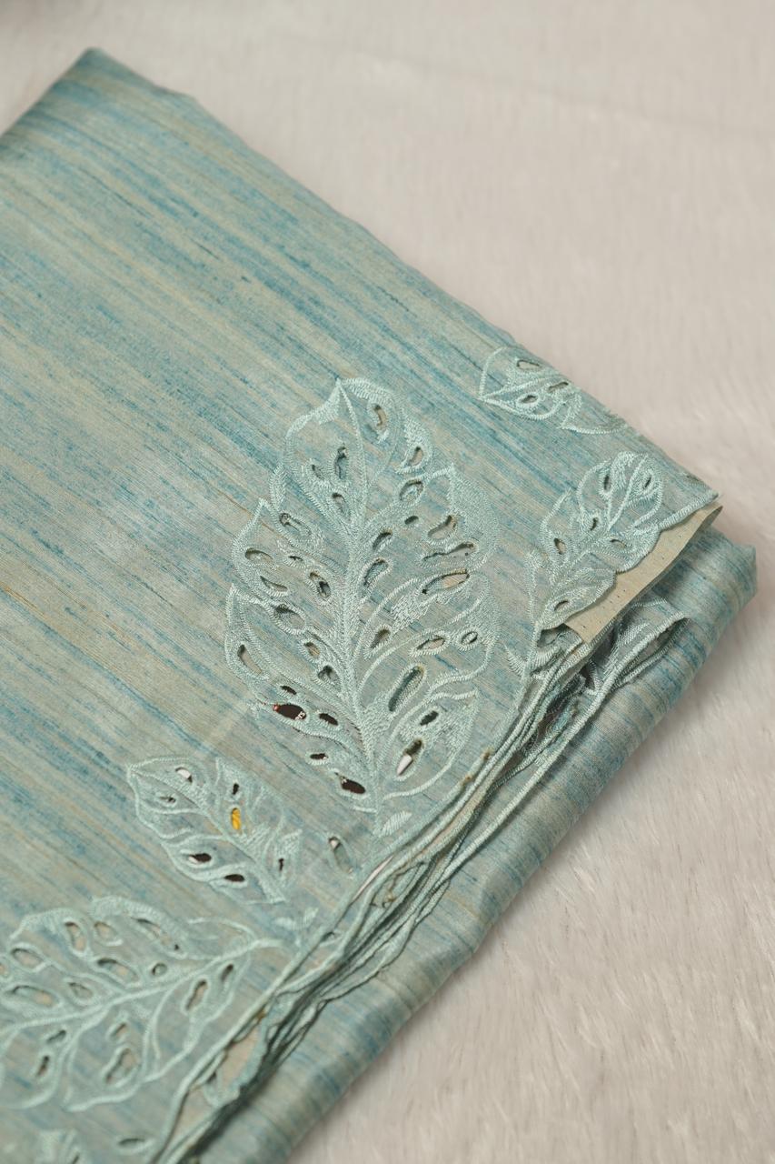 Semi Tussar Saree TSA01135